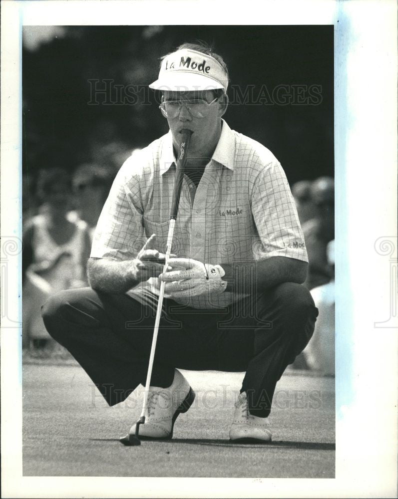 1987 Press Photo Ken Green Professional Golfer - Historic Images