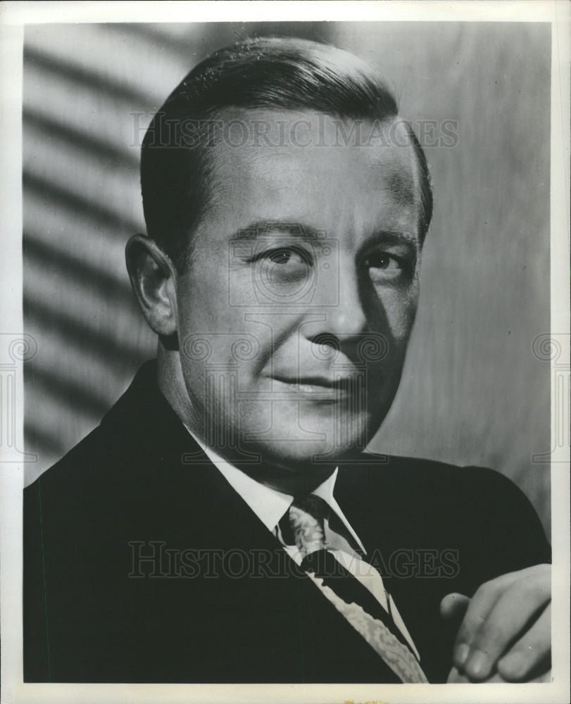 1961 Press Photo Gene Raymond  actor - Historic Images