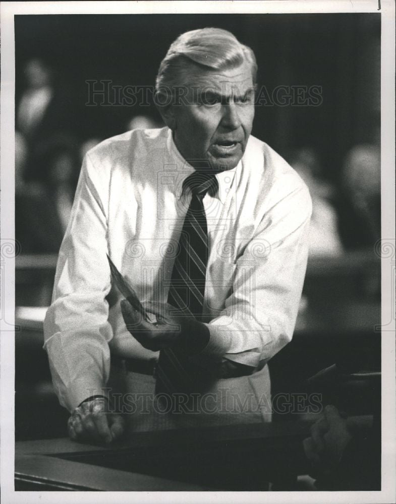 1992 Press Photo Andy Samuel Griffith - Historic Images