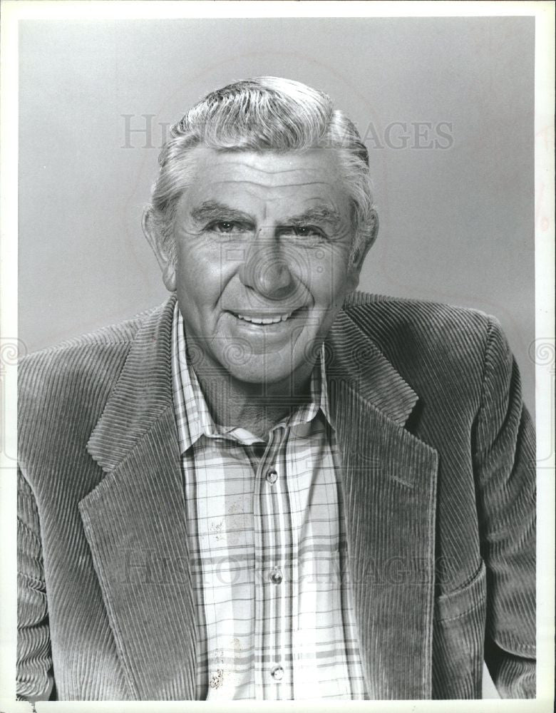 1986 Press Photo Andy Samuel Griffith - Historic Images