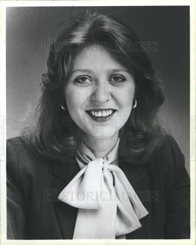 1987 Press Photo Channel 4 Vicki Griffin - Historic Images