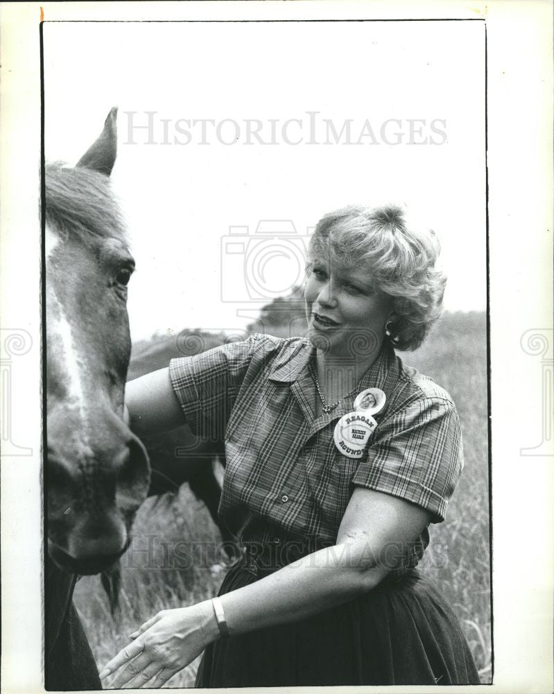 1984 Press Photo MAUREEN REGAN - Historic Images