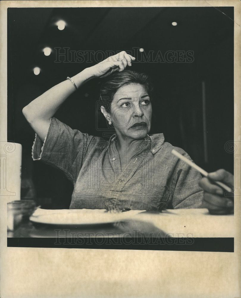 1961 Press Photo Martha Raye actress singer - Historic Images