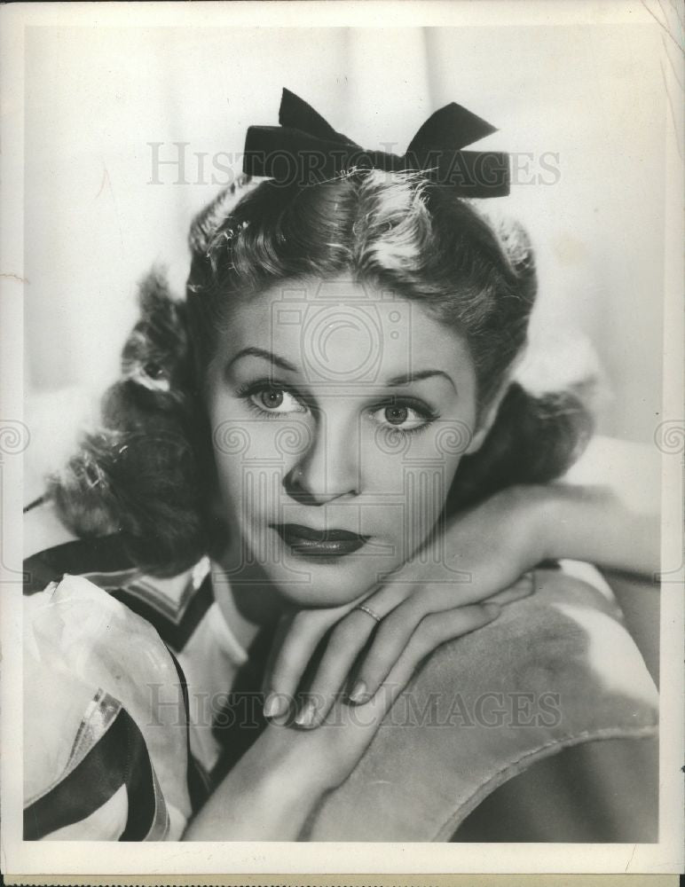 1950 Press Photo Martha Raye an American comic actress - Historic Images