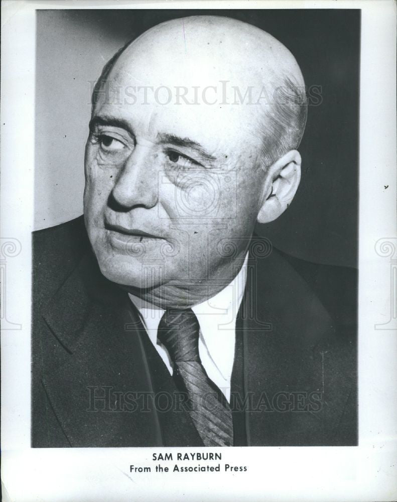 1961 Press Photo Sam Rayburn House of Representatives - Historic Images