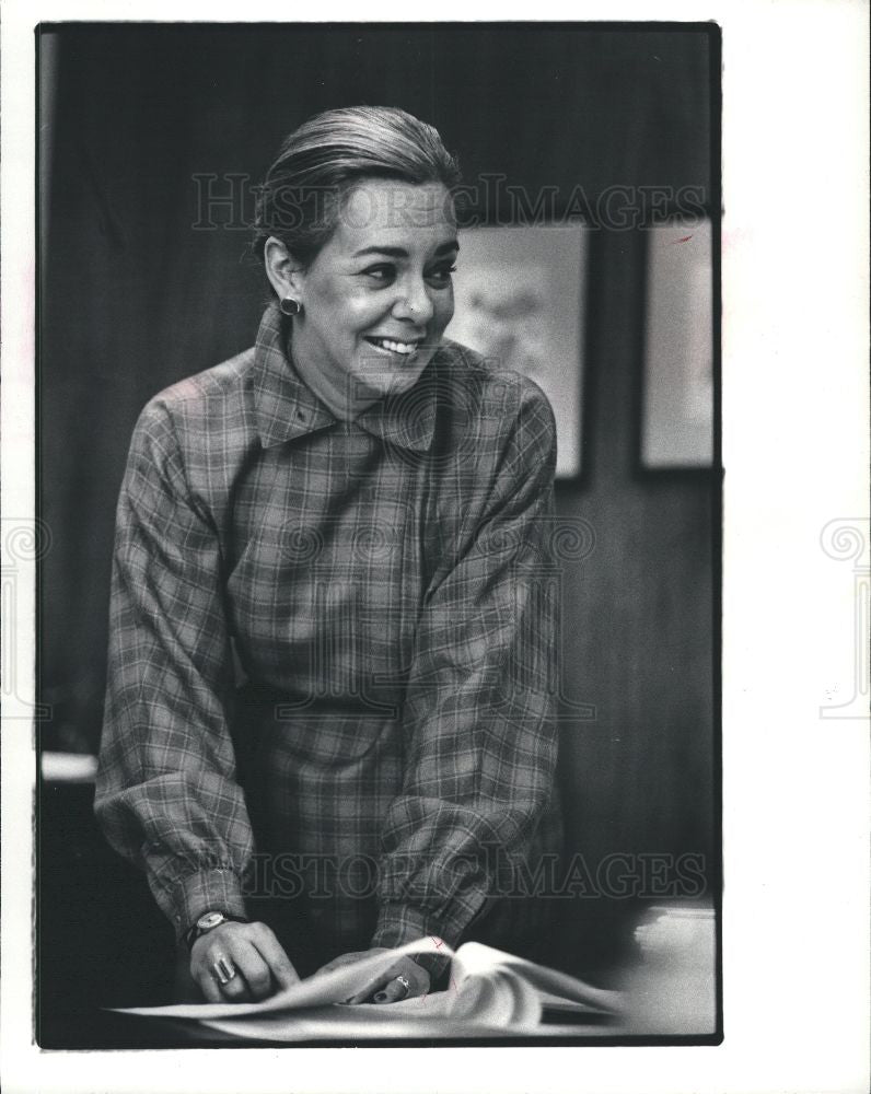 1972 Press Photo patricia rayburn, siegel company,retai - Historic Images