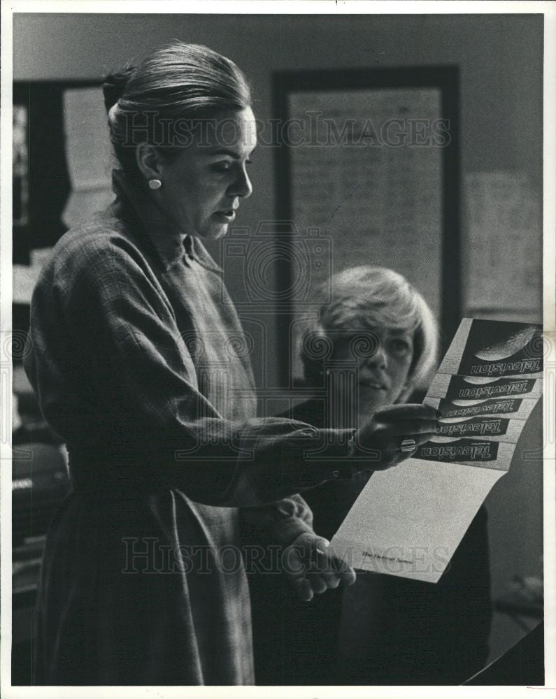 1982 Press Photo patricia rayburn b.siegel company - Historic Images