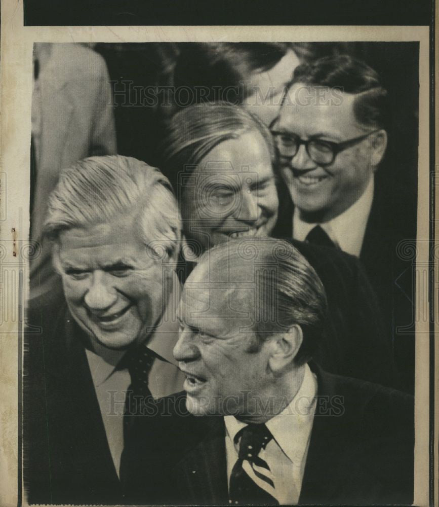 1974 Press Photo PRESIDENT FORD - Historic Images