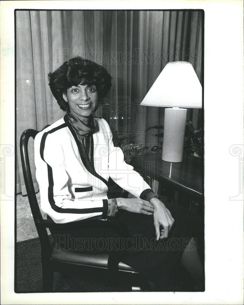 1985 Press Photo AKOSUA BARTHWELL EVANS - Historic Images