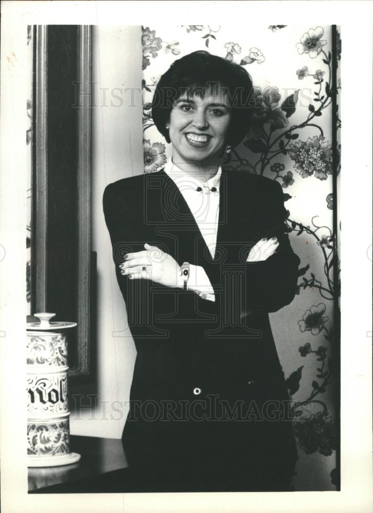 1989 Press Photo CAROL EVANS - Historic Images