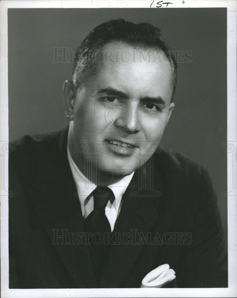 1958 Press Photo Bergen Evans - Historic Images