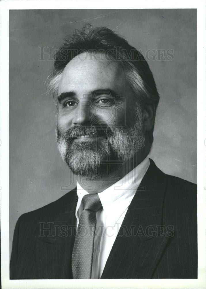 1991 Press Photo WILLIAM HARRIS President DMC health - Historic Images