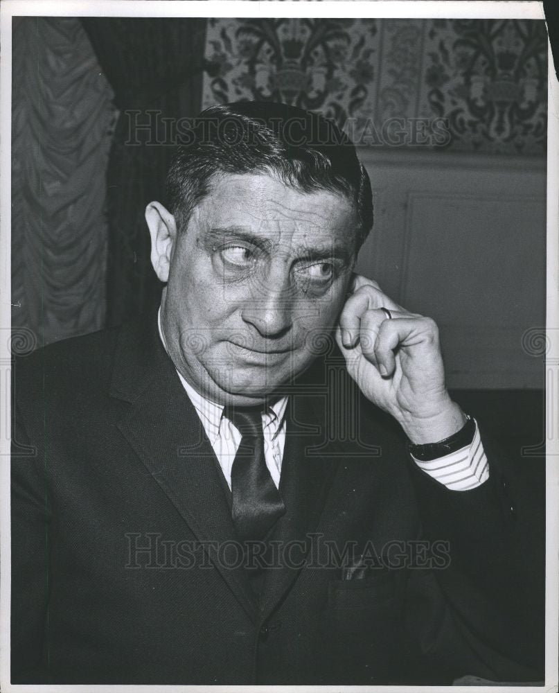 1962 Press Photo Sydney Harris, Columnist - Historic Images