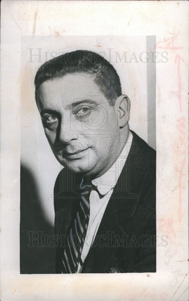 1956 Press Photo Sydney J. Harris  American journalist - Historic Images
