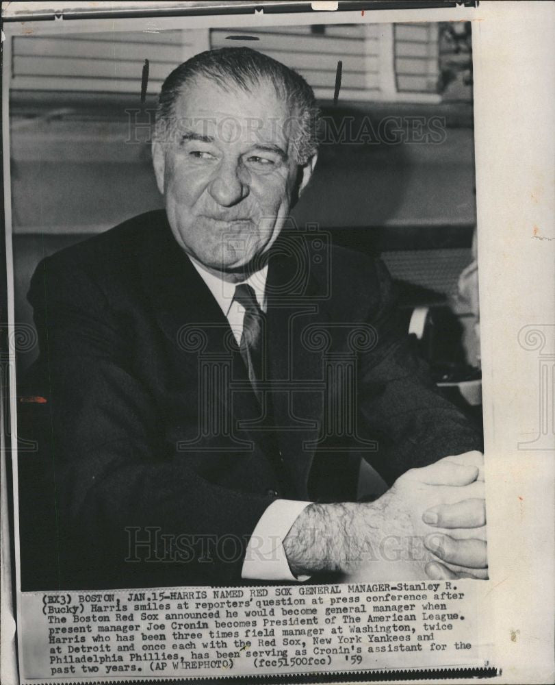 1960 Press Photo Stanley R. (Bucky) - Historic Images