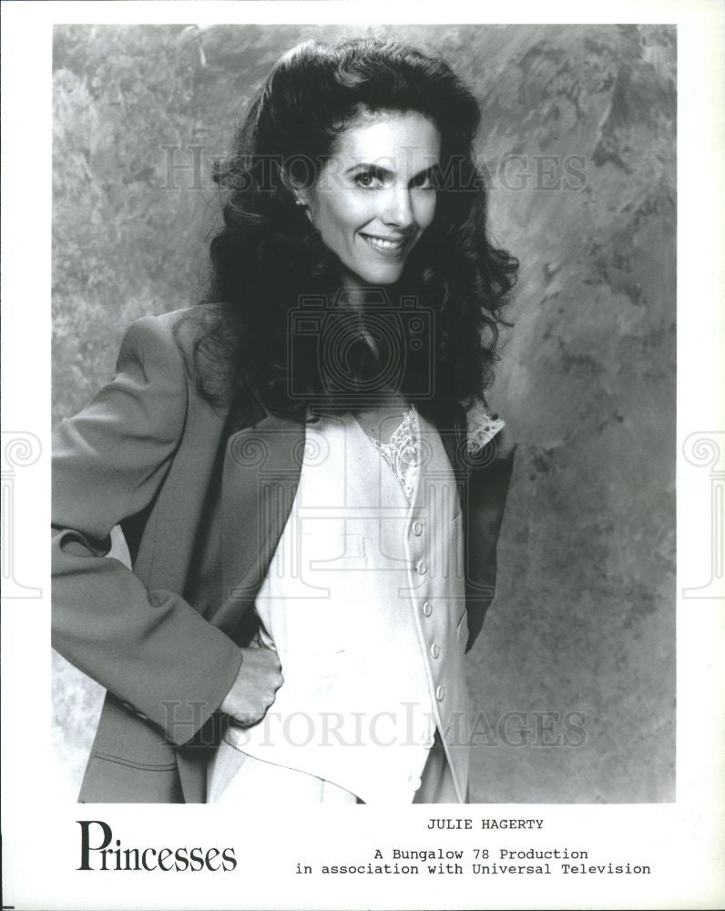 1991 Press Photo Julie Hagerty actress model - Historic Images