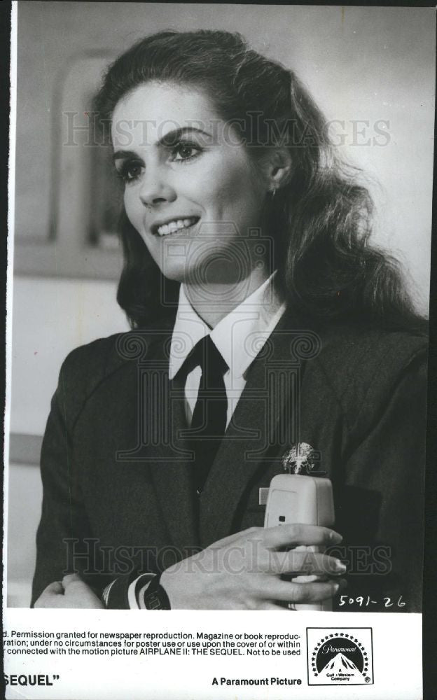 1982 Press Photo Julie Hagerty American actress model - Historic Images