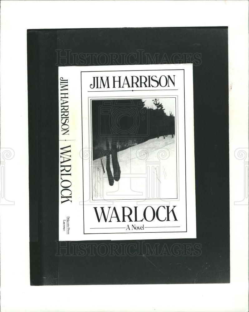 1981 Press Photo WARLOCK novel JIM HARRISON - Historic Images