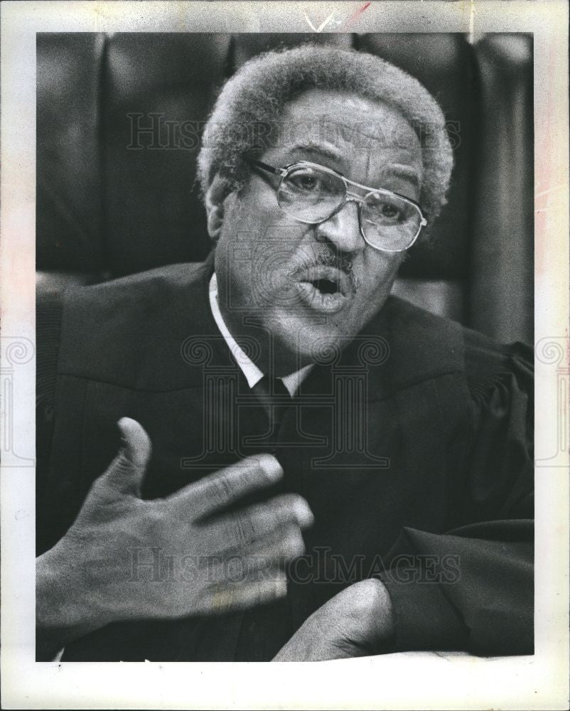 1980 Press Photo Judge William Hague indictment - Historic Images