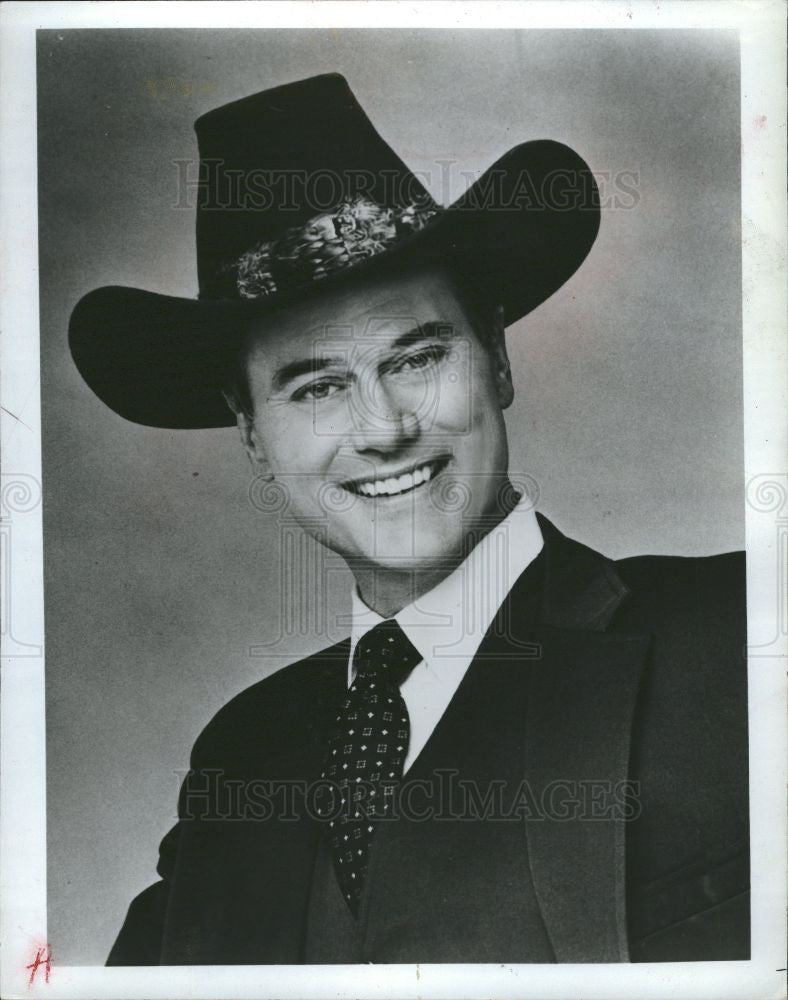 1998 Press Photo LARRY HAGMAN - Historic Images