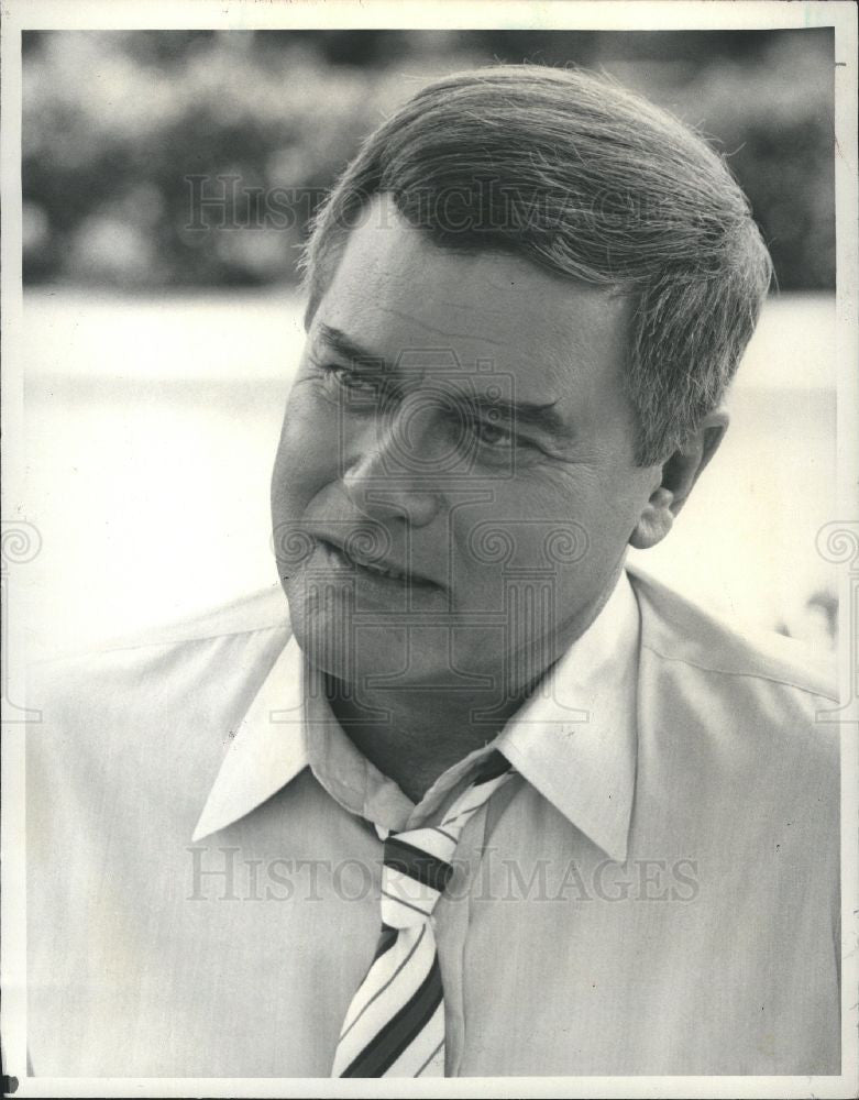 1987 Press Photo Actor, producer Larry Hagman - Historic Images