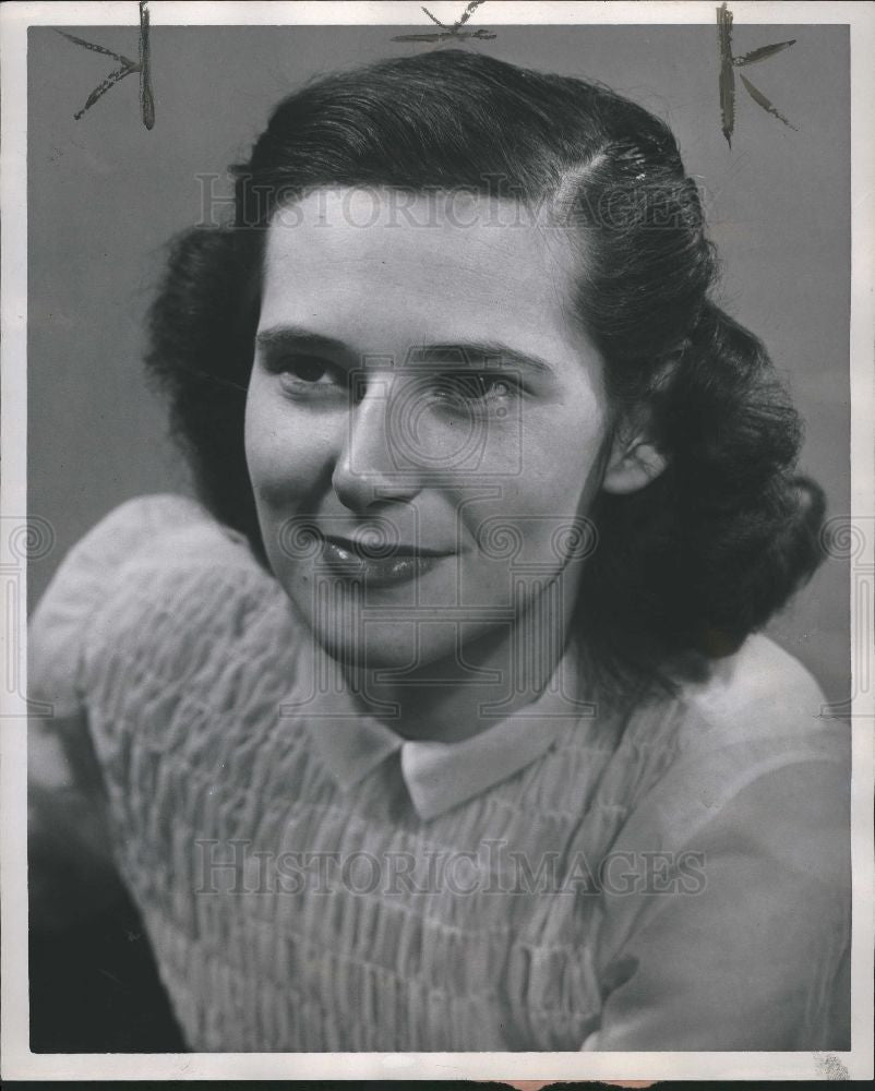 1950 Press Photo Mary Harrington - Historic Images