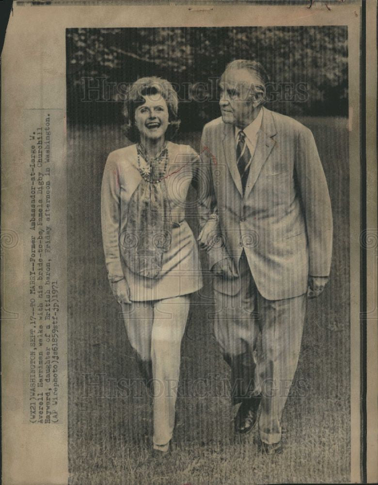 1982 Press Photo W. Averell Harriman Former Ambss.-at-L - Historic Images