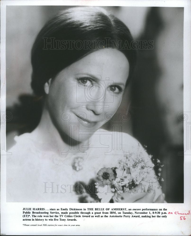 1997 Press Photo Julie Harris stage screen actress - Historic Images