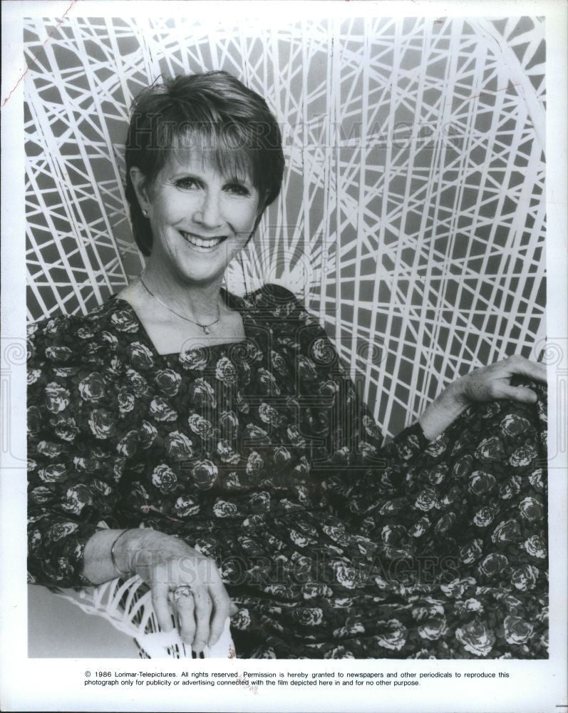 1988 Press Photo Julie Harris, Actress - Historic Images