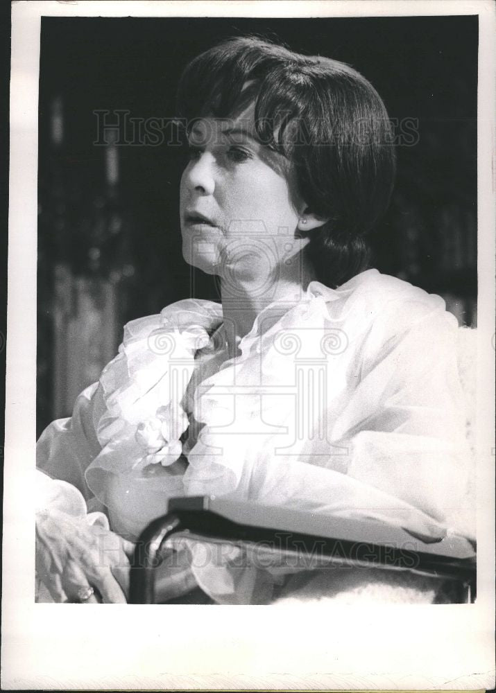 1966 Press Photo Julie Harris stage screen actress - Historic Images