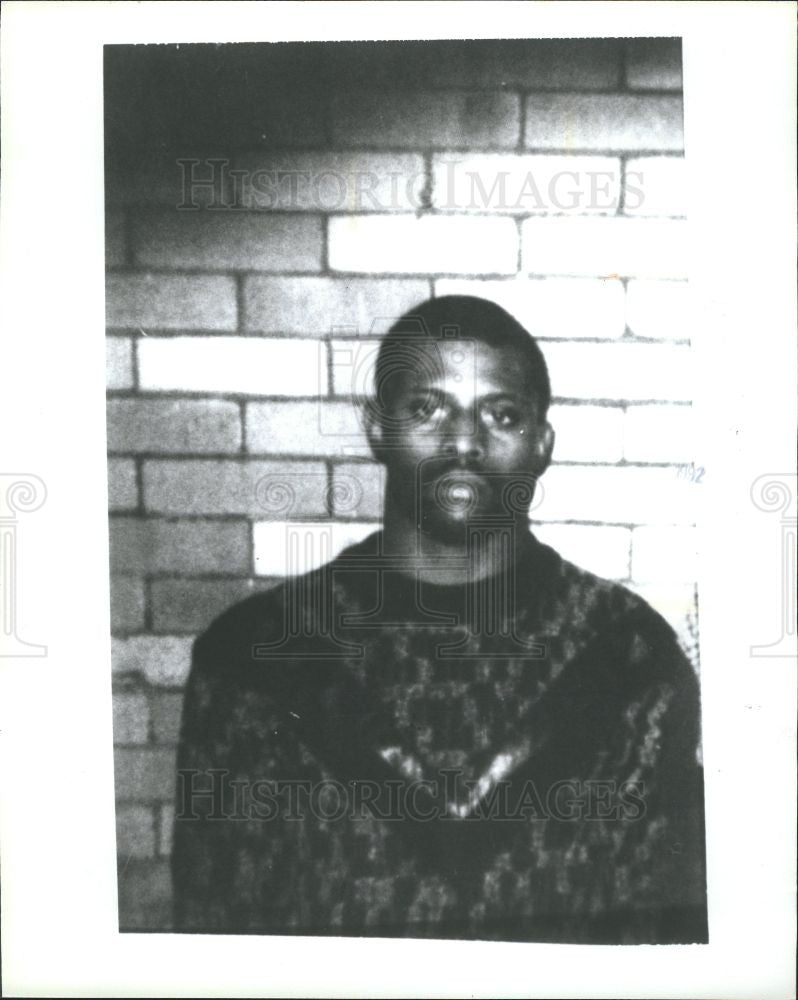 1992 Press Photo Michael Harris, murder suspect - Historic Images