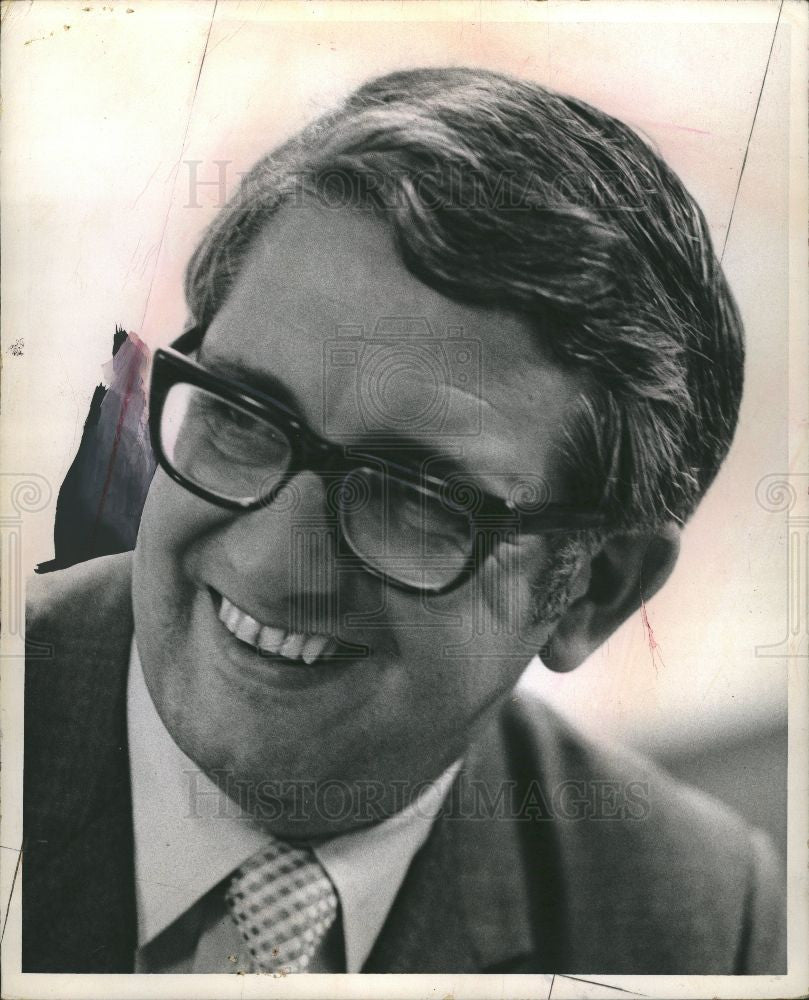 1975 Press Photo Marvin Esch politician Michigan - Historic Images