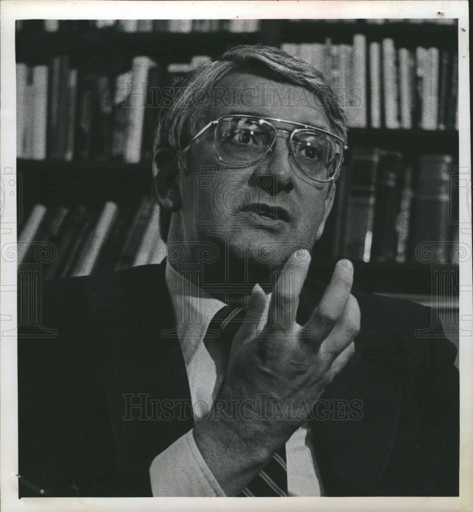 1976 Press Photo Marvin Esch politician Michigan - Historic Images