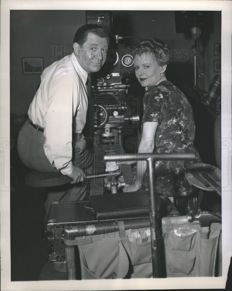 1952 Press Photo STUART ERWIN ACTOR - Historic Images