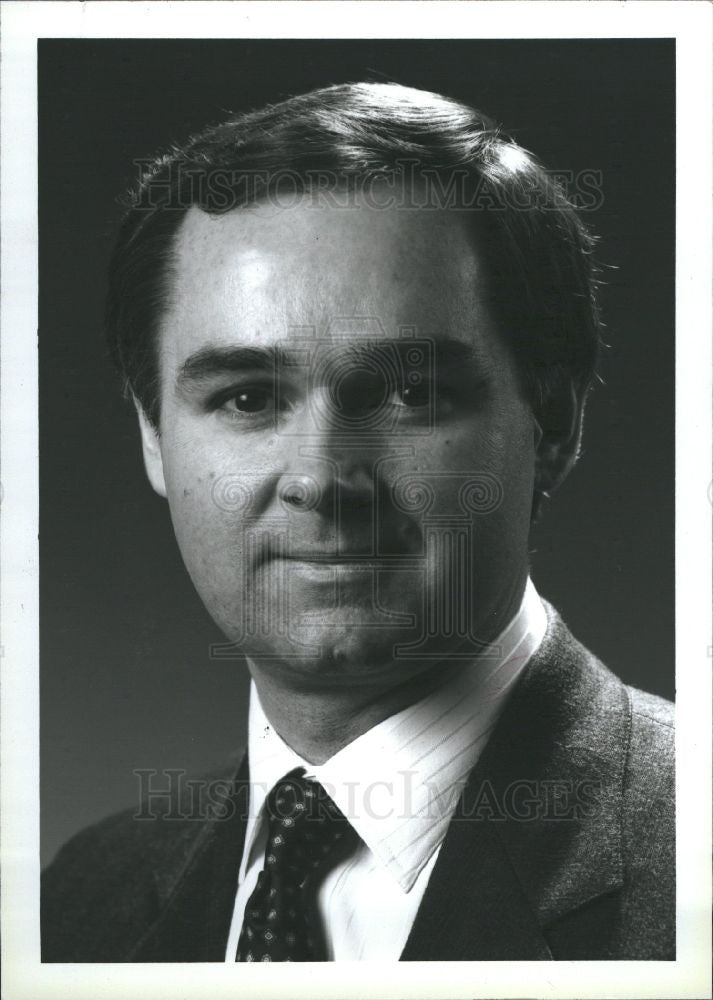 1989 Press Photo David Harris UTA United Technologies - Historic Images