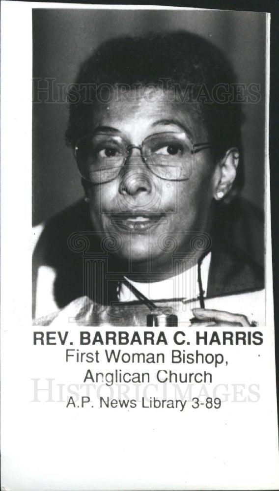 Press Photo BARBARA C. HARRIS - Historic Images