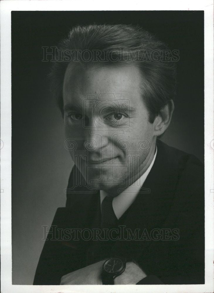 1989 Press Photo Jim Harper WNIC-FM - Historic Images