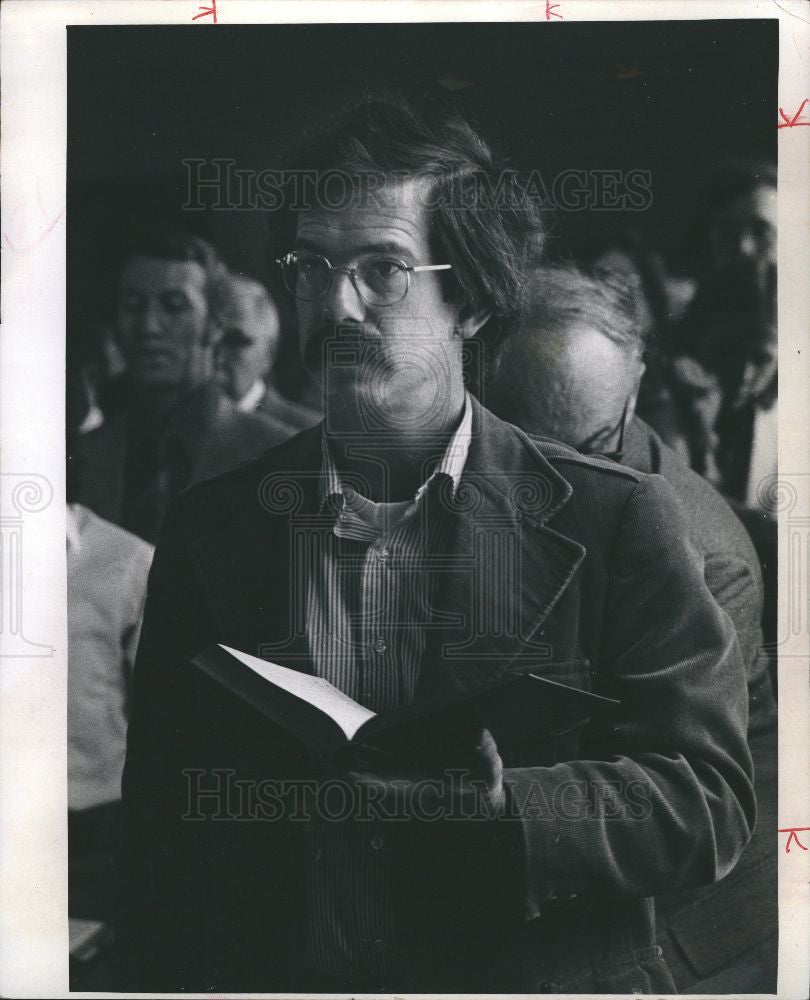 1974 Press Photo James Harper Detroit - Historic Images