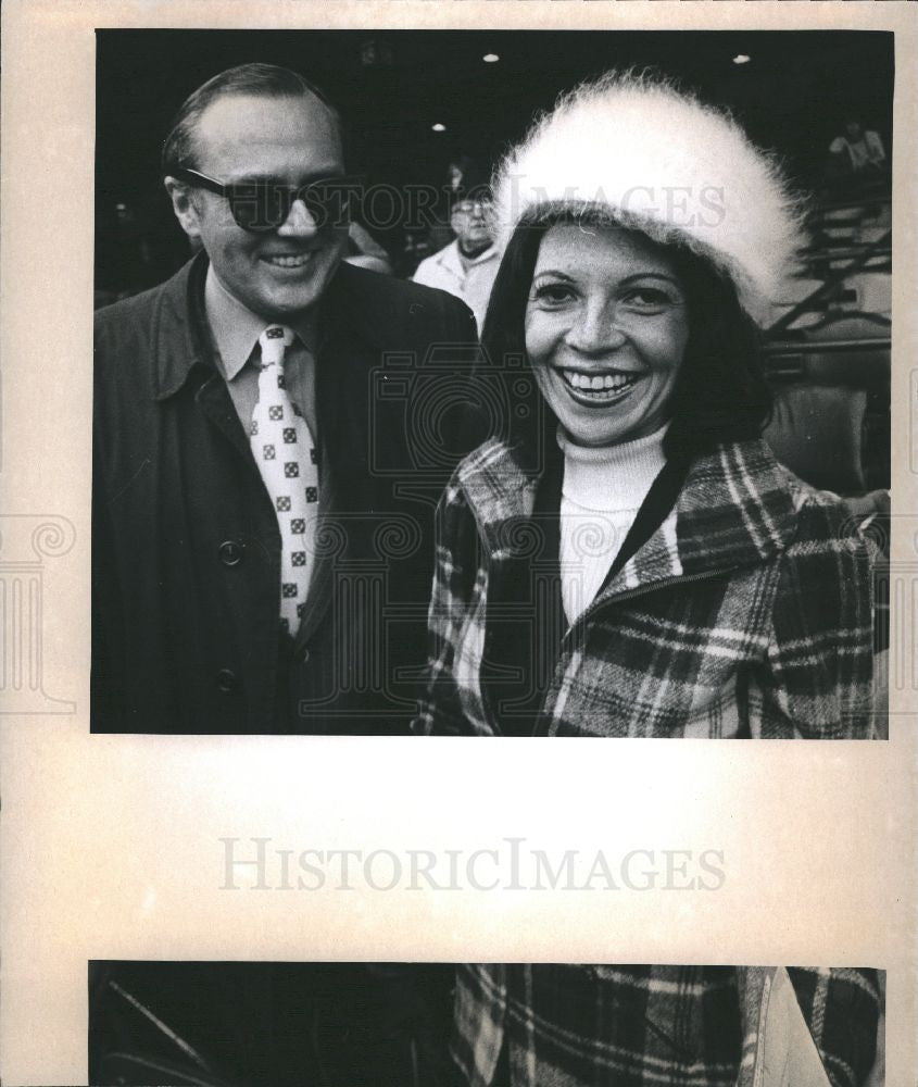 1973 Press Photo Mr  Mrs Robert Fenton Detroit lawyer - Historic Images