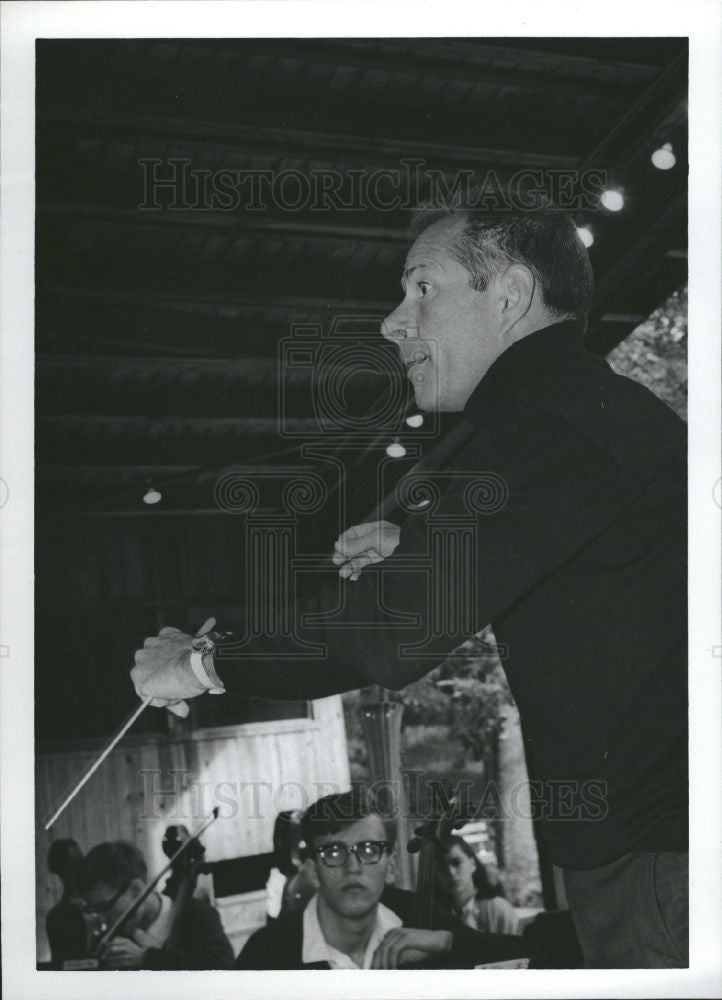 1965 Press Photo Frederick Fennell Conductor Miami - Historic Images