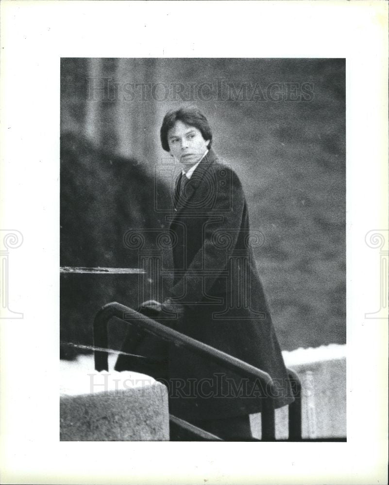 1985 Press Photo DARYLL EVANS Rozema Gibson Wedding - Historic Images