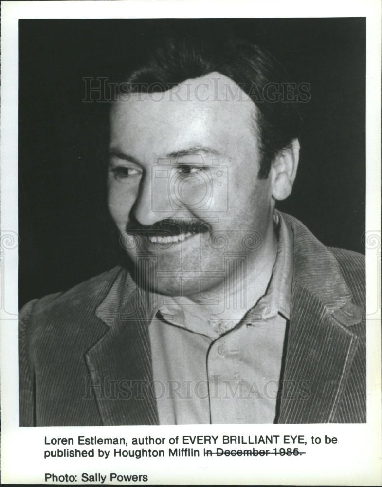 Press Photo Novelist - Historic Images