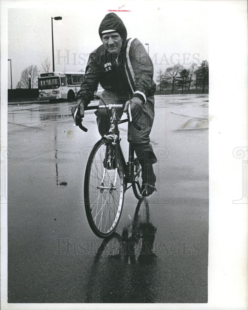 1977 Press Photo Nick Feldman 10 speed bike - Historic Images
