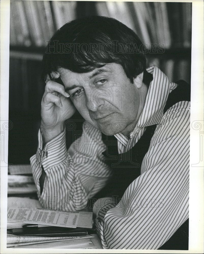 1980 Press Photo David Evans musician composer Welsh - Historic Images