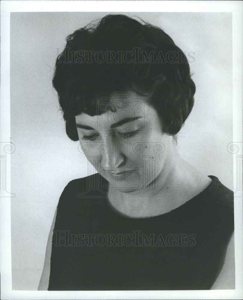 1966 Press Photo Singer, Eleanor Felver - Historic Images