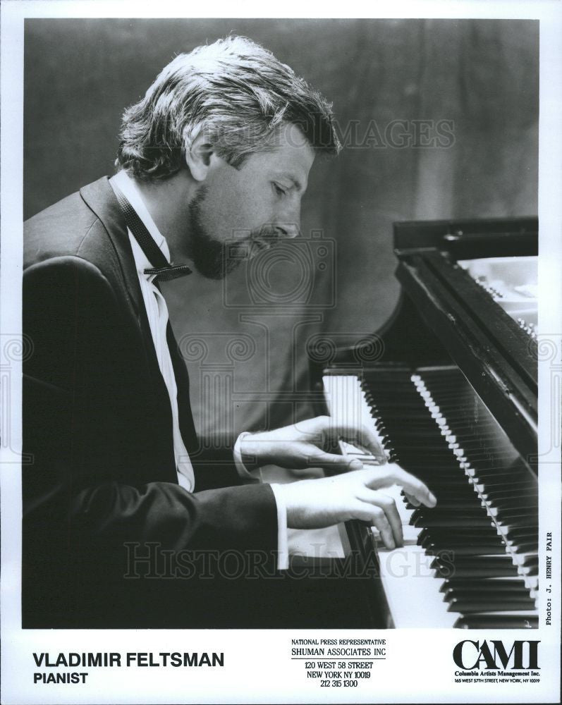 1994 Press Photo Russian pianist  Vladimir Feltsman - Historic Images