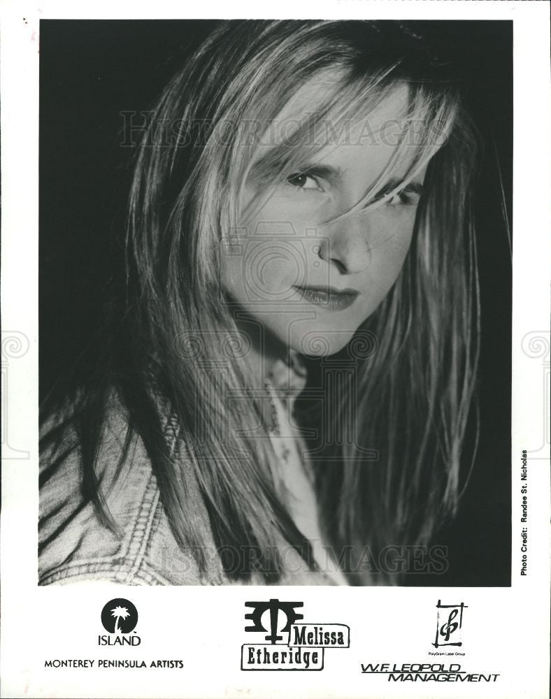 1994 Press Photo Melisa, Etheridge, - Historic Images
