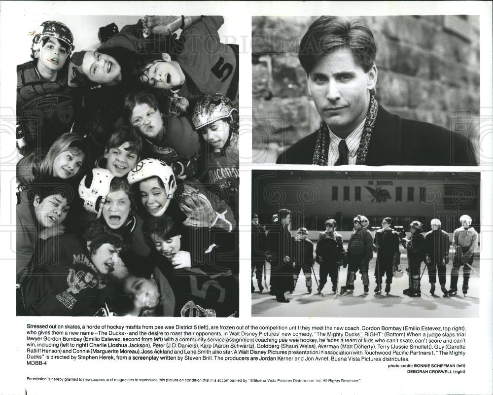 1992 Press Photo Emilio Estevez - Historic Images