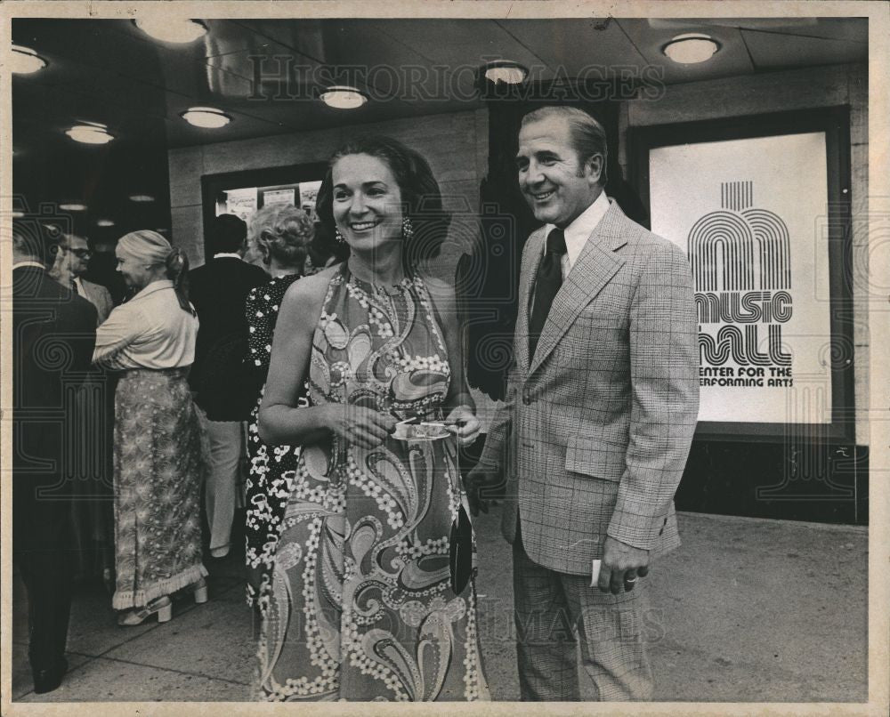 1973 Press Photo Mayor Gribbs Lawyer Chairman - Historic Images