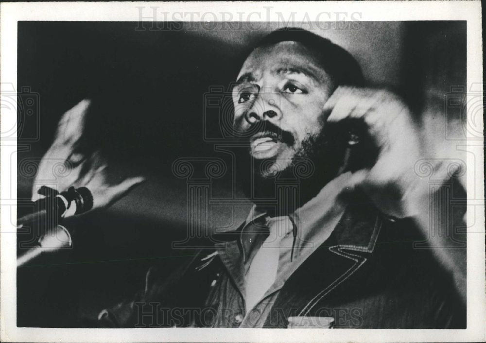 1973 Press Photo Dick Gregory, comedian , activist - Historic Images